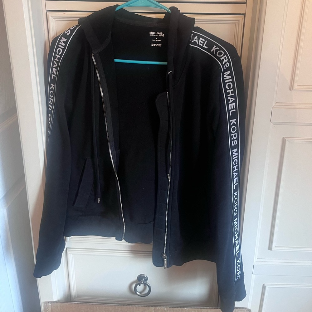 Michael Kors zip up hoodie